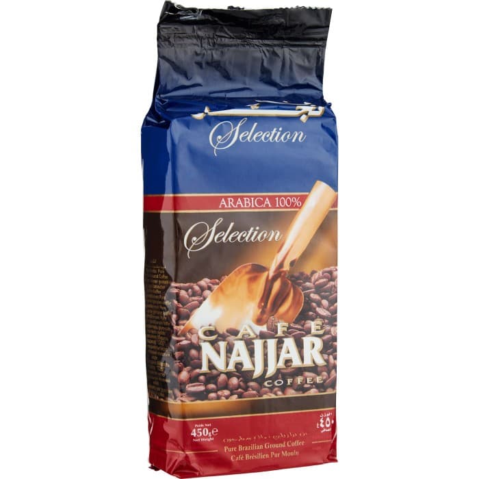 Najjar Kaffe Arabica Blå Malet Kaffe 450g