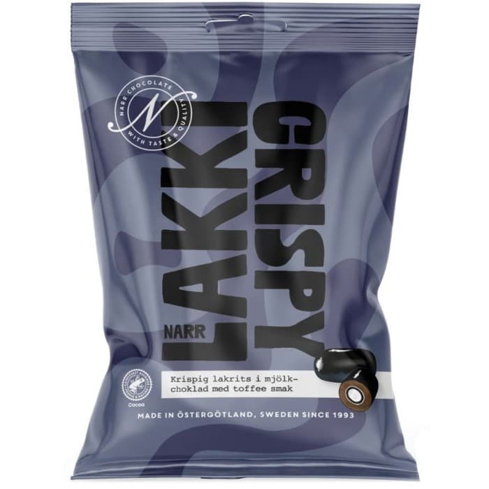 Narr Chocolate Lakki Crispy 100g – från Narr Chocolate – 29 kr – hos Delitea