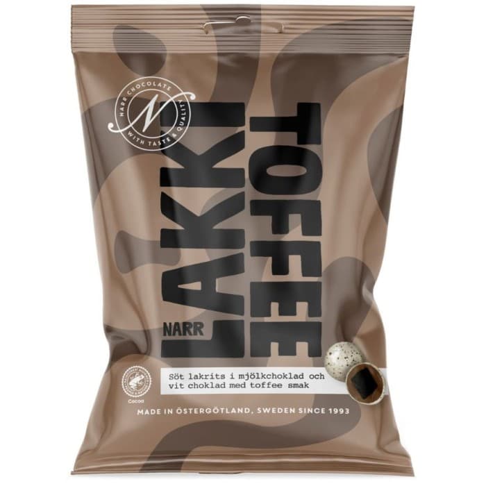 Narr Chocolate Lakki Toffee 100g – från Narr Chocolate – 29 kr – hos Delitea