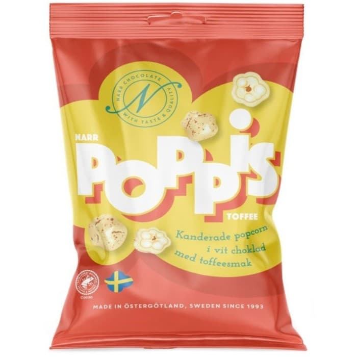 Narr Chocolate Poppis Toffee 90g – från Narr Chocolate – 25 kr – hos Delitea
