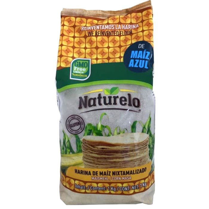 Naturelo Blått Majsmjöl 1kg från Naturelo – köp hos Delitea