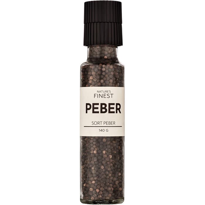 Natures Finest Svartpeppar 140g