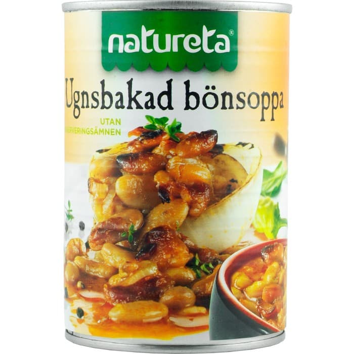 Natureta Ugnsbakad Bönsoppa 415g – från Natureta – 33 kr – hos Delitea