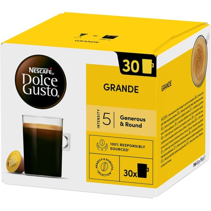 Nescafé Dolce Gusto Grande Kaffekapsel 30st