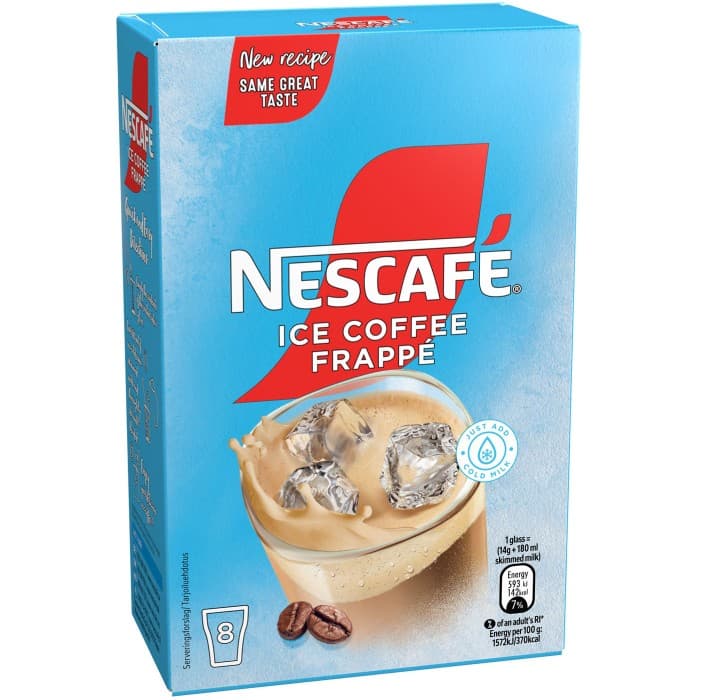Nescafé Snabbkaffe Ice Coffee Frappé 8-portioner