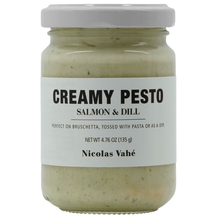 Nicolas Vahé Creamy Pesto med Lax & Dill 135g – från Nicolas Vahé – 104 kr – hos Delitea