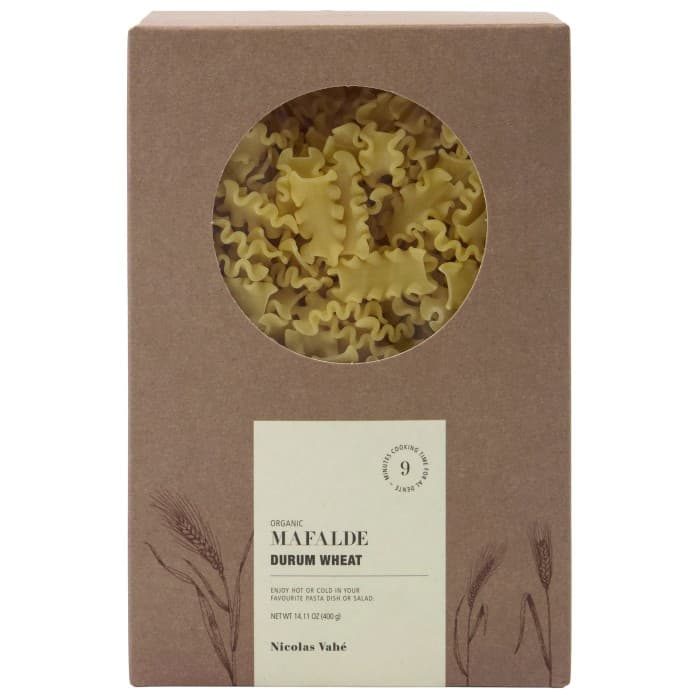 Nicolas Vahé Organic Mafalde Durum Wheat 400g – från Nicolas Vahé – 51 kr – hos Delitea