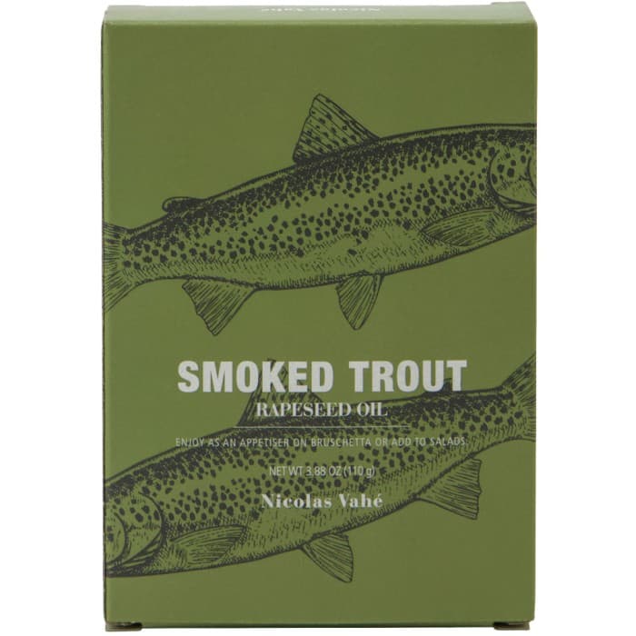 Nicolas Vahé Rökt Öring Rapeseed Oil 110g från Nicolas Vahé – köp hos Delitea