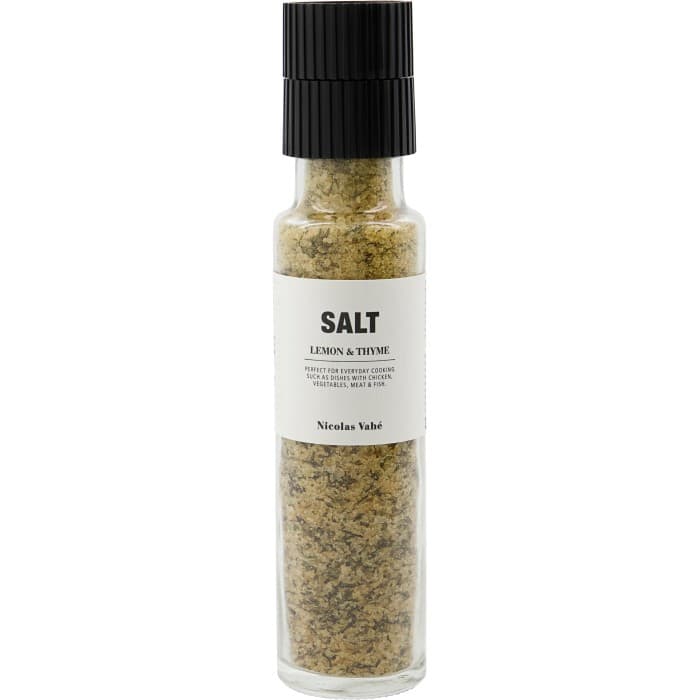 Nicolas Vahé Salt Lemon & Thyme 320g från Nicolas Vahé – köp hos Delitea