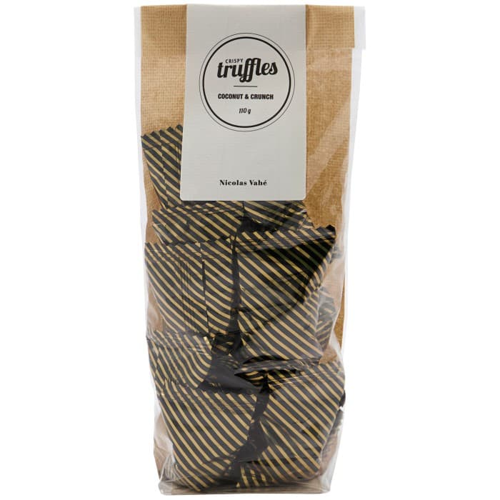 Nicolas Vahé Truffles Coconut & Crunch 110g från Nicolas Vahé – köp hos Delitea