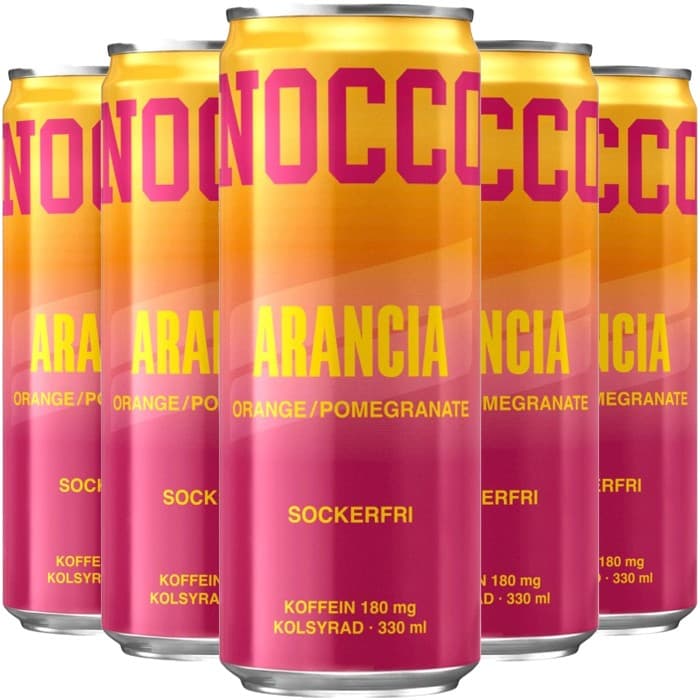 NOCCO Arancia Energidryck 24x33cl – från NOCCO – 449 kr – hos Delitea