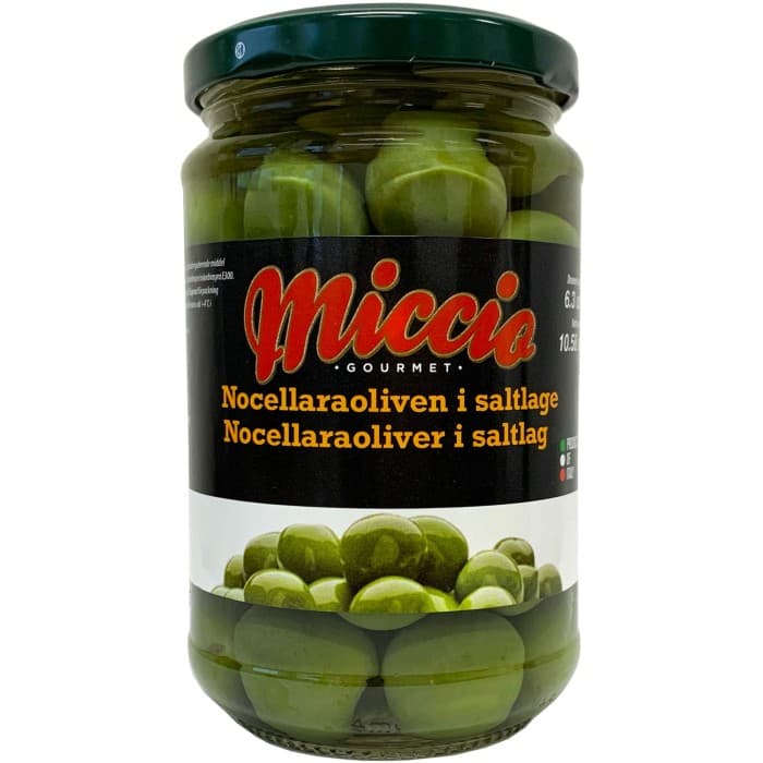 Miccio Nocellaraoliver i Saltlag 300g
