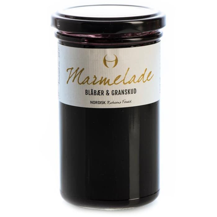 Nordisk Marmelad Blåbär & Granskott 275ml – från Nordisk – 75 kr – hos Delitea