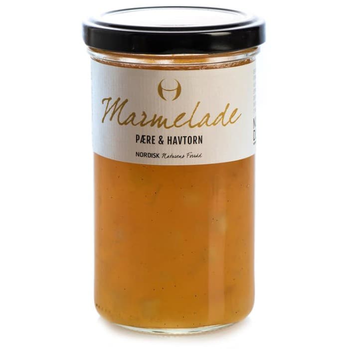 Nordisk Marmelad Päron & Havtorn 275ml – från Nordisk – 75 kr – hos Delitea