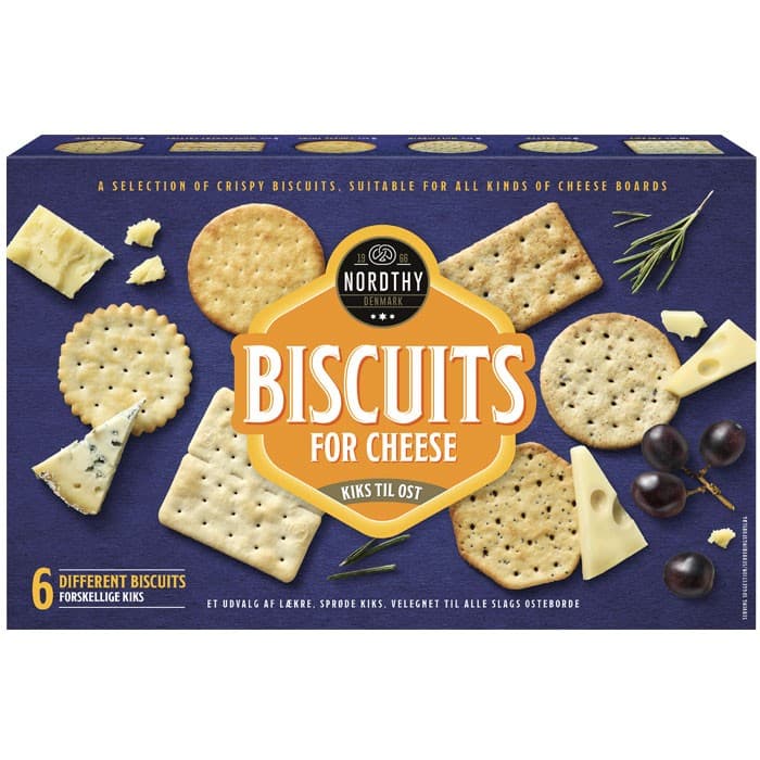 Nordthy Kex Biscuits for Cheese 200g – från Nordthy – 33 kr – hos Delitea