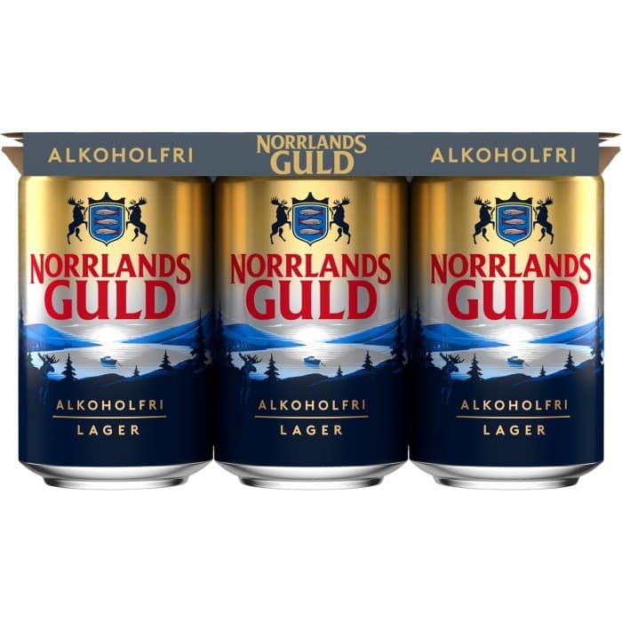 Norrlands Guld Alkoholfri 0,5% 6x33cl från Norrlands Guld - köp hos Delitea