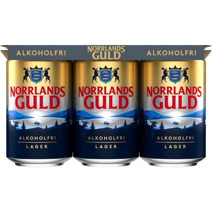 Norrlands Guld Alkoholfri 0,5% 6x33cl – från Norrlands Guld – 52 kr – hos Delitea