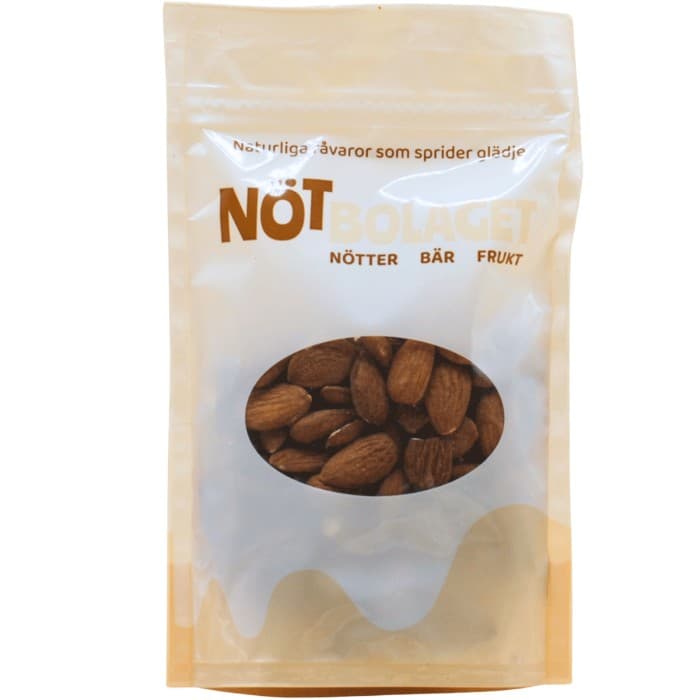 Nötbolaget Mandlar Raw 140g – från Nötbolaget – 46 kr – hos Delitea