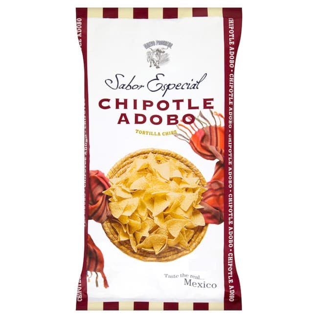 Nuevo Progreso Totopos/Majschips med Chipotle 120g från Nuevo Progreso – köp hos Delitea