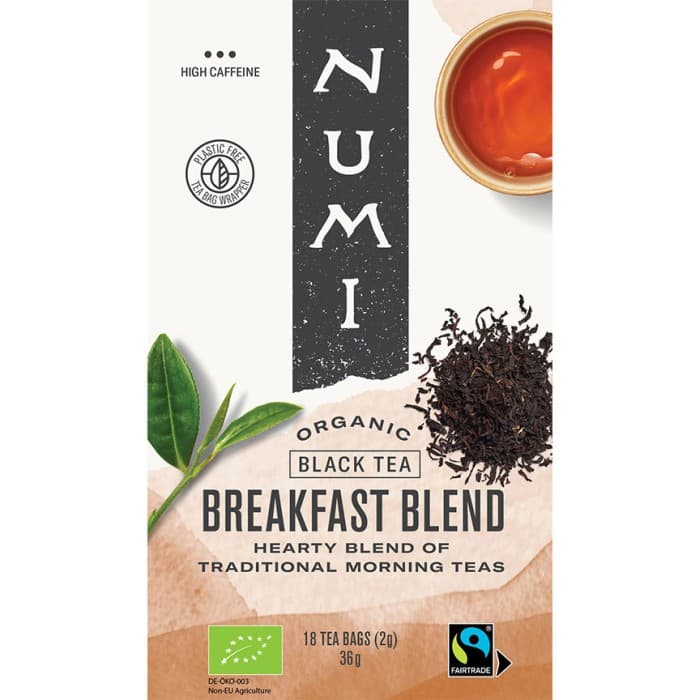 Numi Tea Te Frukostblandning 18-tepåsar från Numi – köp hos Delitea