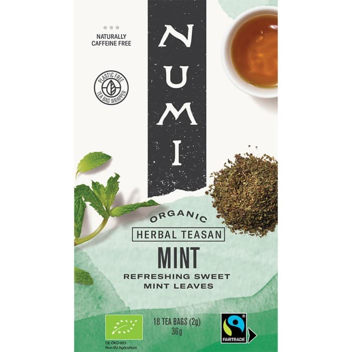 Numi Tea Te Mynta Koffeinfritt 18 tepåsar – från Numi – 59 kr – hos Delitea