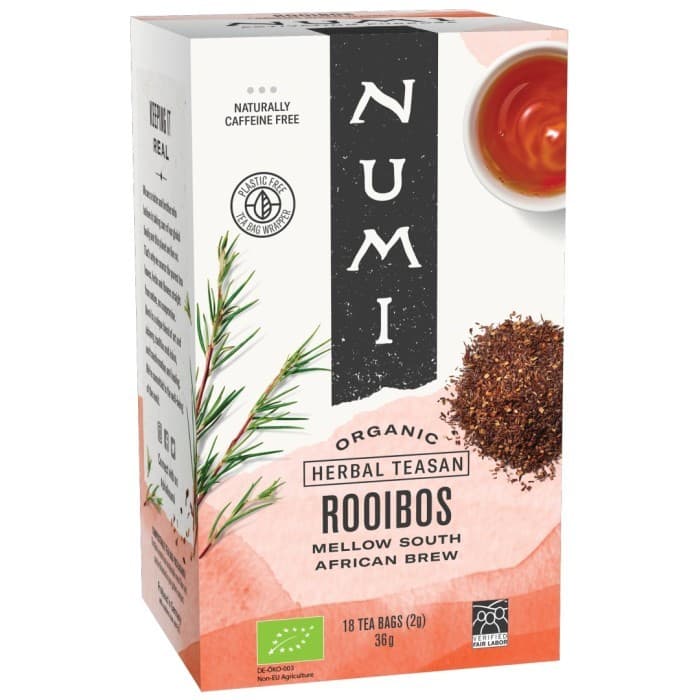 Numi Tea Te Rooibos Koffeinfritt 18st från Numi – köp hos Delitea