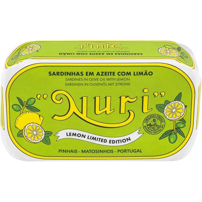 Nuri Sardiner i Olivolja & Citron 125g – från Nuri – 75 kr – hos Delitea