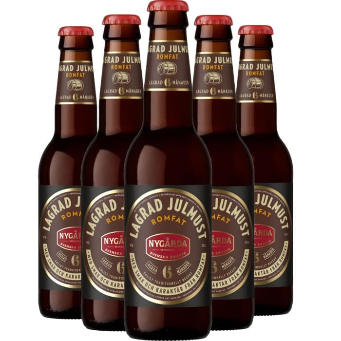 Nygårda Lagrad Julmust Romlagrad 24x33cl – från Nygårda – 349 kr – hos Delitea