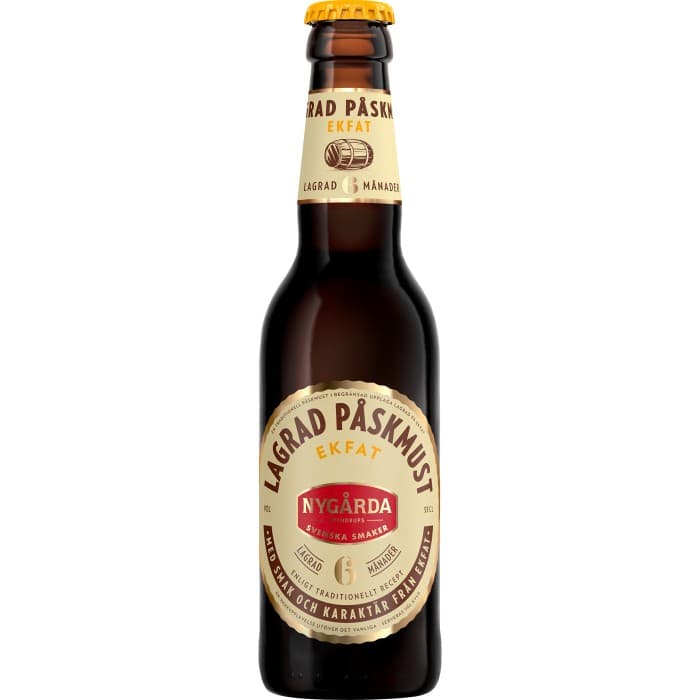 Nygårda Påskmust Ekfatslagrad 33cl – från Nygårda – 14 kr – hos Delitea
