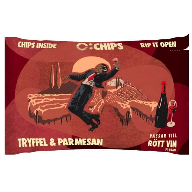 Ö-Chips Chips Tryffel & Parmesan 50g – från Ö-Chips – 29 kr – hos Delitea