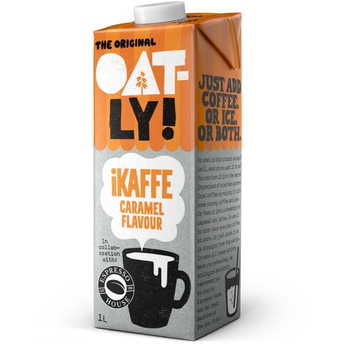 Oatly Caramel iKaffe Havredryck 1L