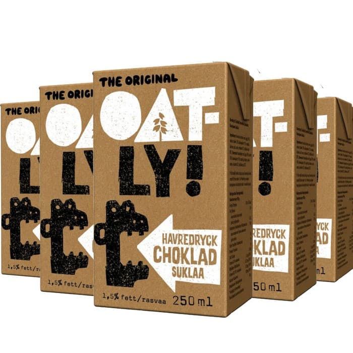 Oatly Havredryck Choklad 18x250ml från Oatly – köp hos Delitea