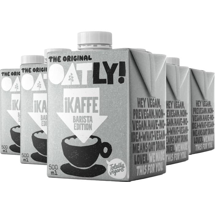 Oatly iKaffe Havredryck Barista Edition 10x0,5L – från Oatly – 165 kr – hos Delitea