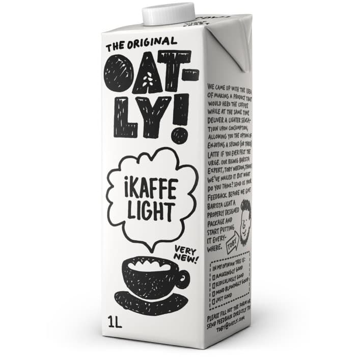 Oatly iKaffe Light Havredryck 1L – från Oatly – 25 kr – hos Delitea