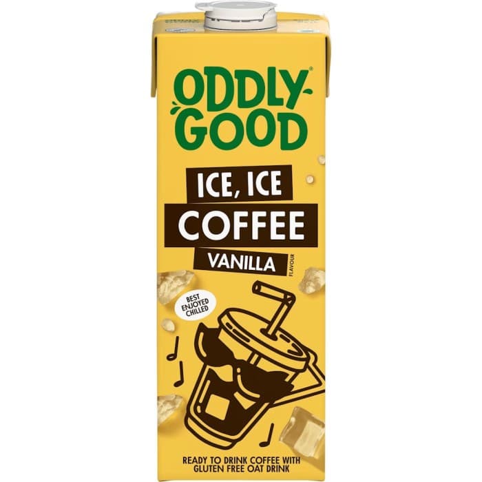 Oddlygood Vanilla Ice Coffee Havredryck 1L