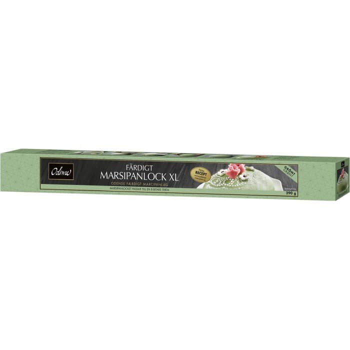 Odense Färdigt Marsipanlock Grönt XL 290g – från Odense – 69 kr – hos Delitea