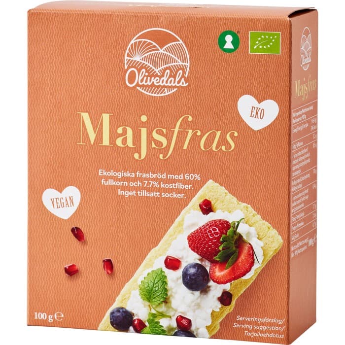 Olivedals Majsfras 100g – från Olivedals – 19 kr – hos Delitea