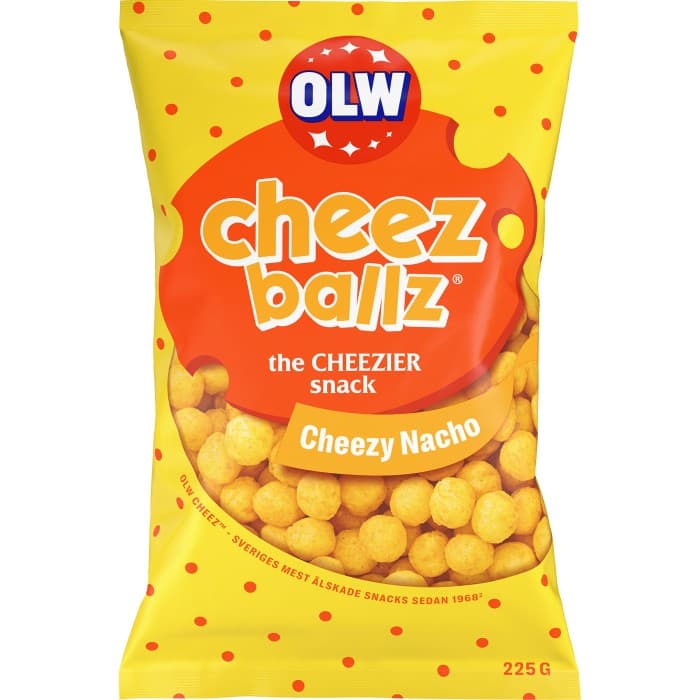 OLW Ostbollar Cheez Ballz 225g