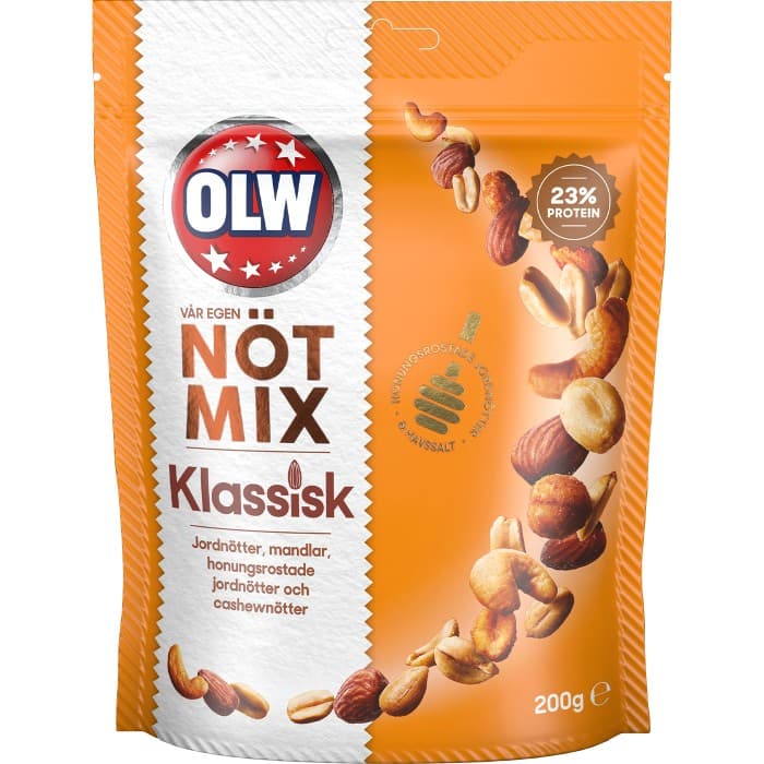 OLW Nötmix Klassisk 200g