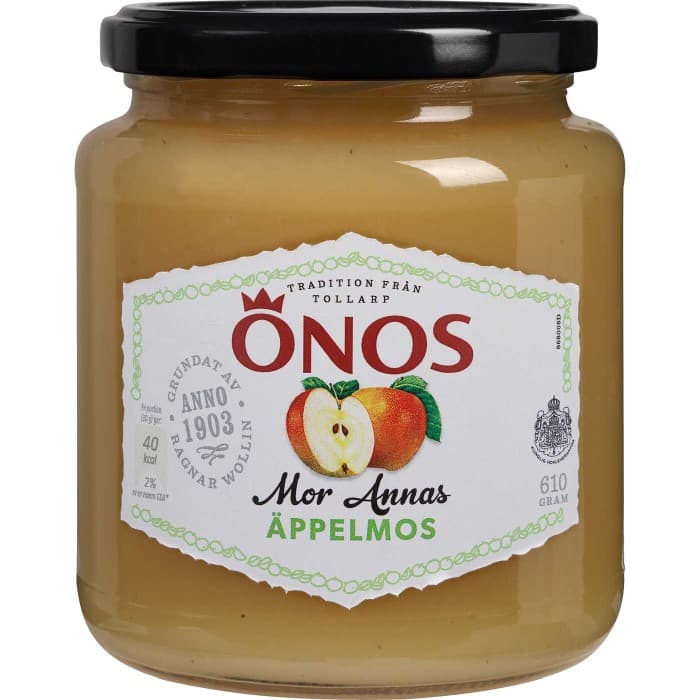Önos Mor Annas Äppelmos 610g