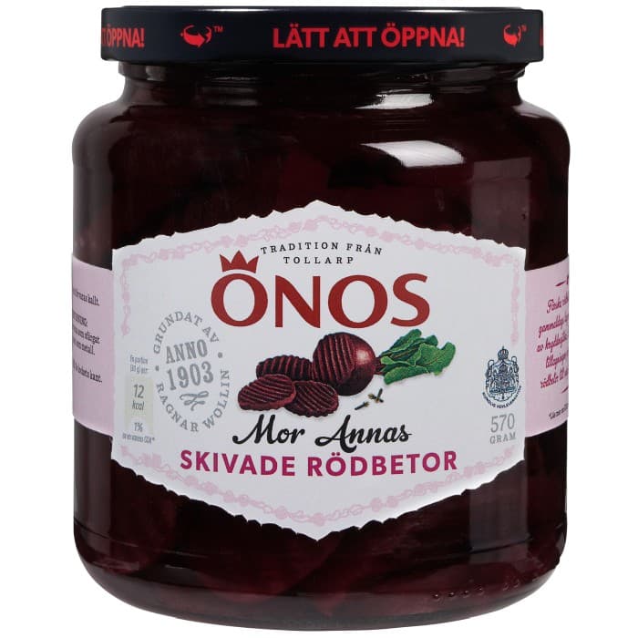 Önos Mor Annas Rödbetor Skivade 570g – från Önos – 24 kr – hos Delitea