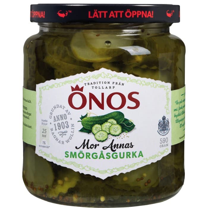 Önos Mor Annas Smörgåsgurka 590g – från Önos – 35 kr – hos Delitea