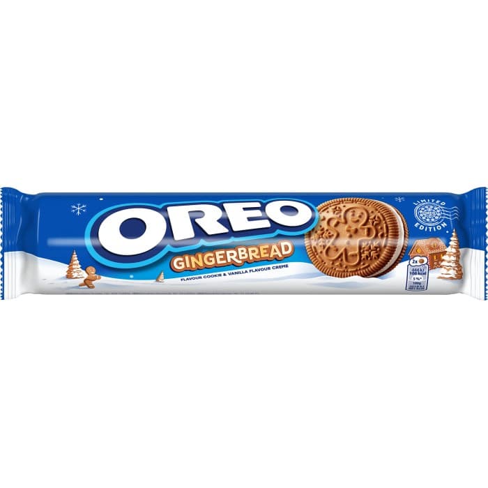 Oreo Gingerbread 154g – från Oreo – 22 kr – hos Delitea
