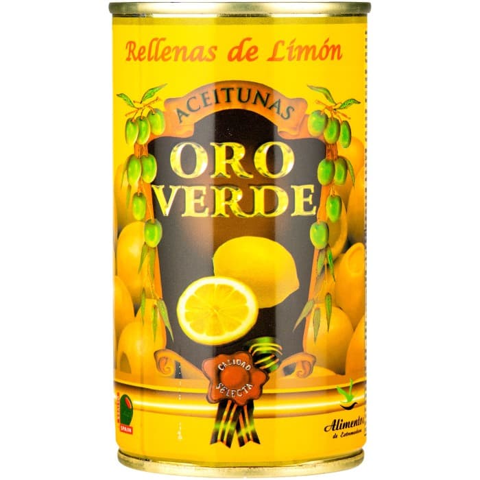 Oro Verde Manzanilla Oliver Citron 350g