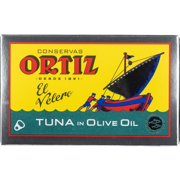 Ortiz Atun Claro Gulfenad Tonfisk i Olivolja 112g – från Ortiz – 59 kr – hos Delitea