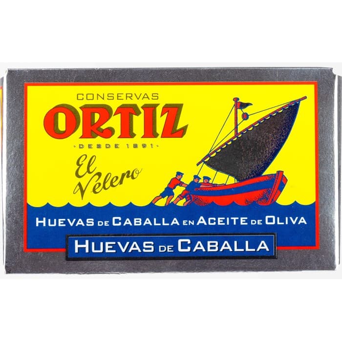 Ortiz Huevas de Caballa Makrillrom 110g – från Ortiz – 95 kr – hos Delitea