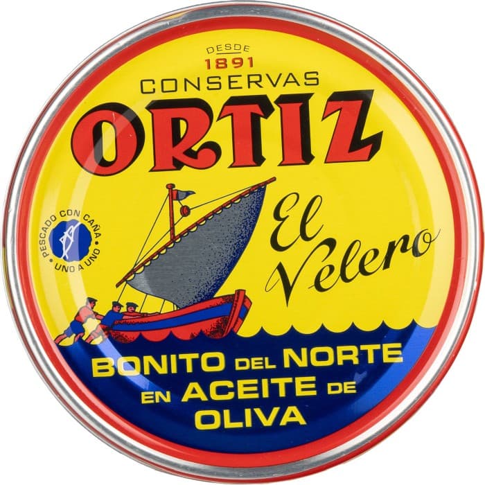 Ortiz Bonito del Norte Vit Tonfisk i Olivolja 250g – från Ortiz – 149 kr – hos Delitea