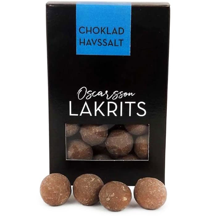 Oscarsson Lakrits Choklad Havssalt 150g – från Oscarsson – 76 kr – hos Delitea