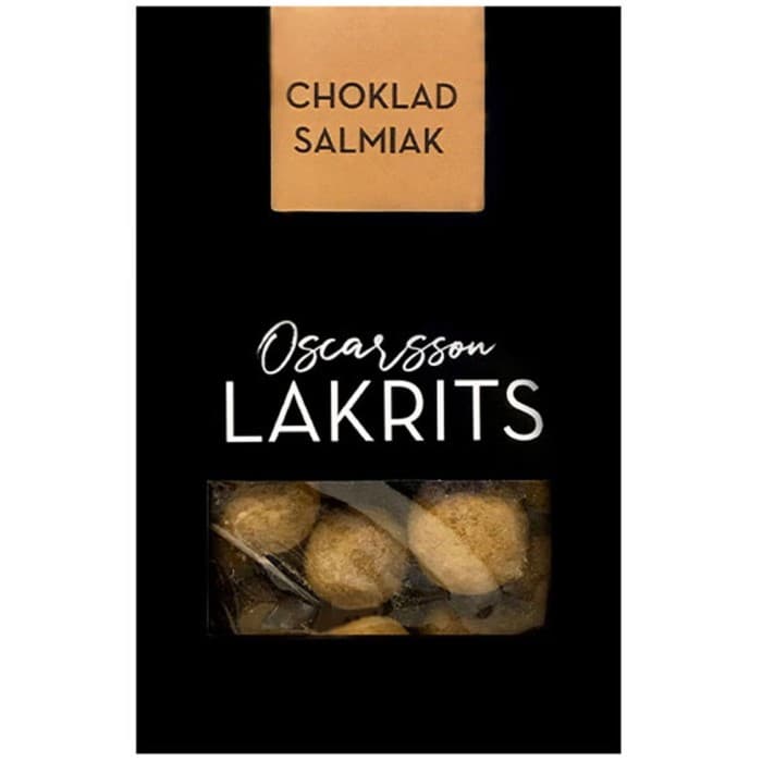 Oscarsson Lakrits Choklad Salmiak 150g – från Oscarsson – 89 kr – hos Delitea