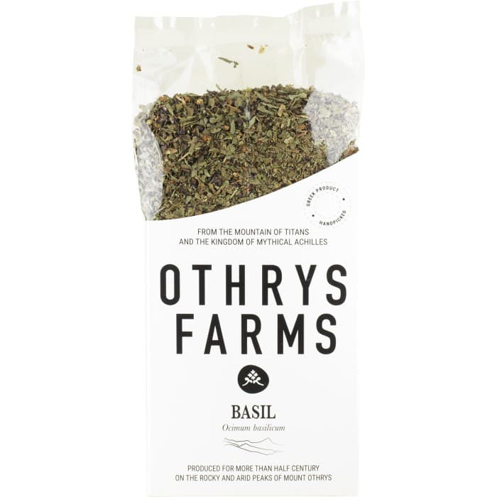 Othrys Farms Basilika Torkad 50g – från Othrys Farms – 49 kr – hos Delitea